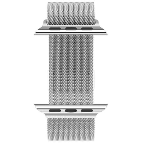 Milánó Fekete Fém Óraszíj Apple Watch 38/40/41 - mágneses