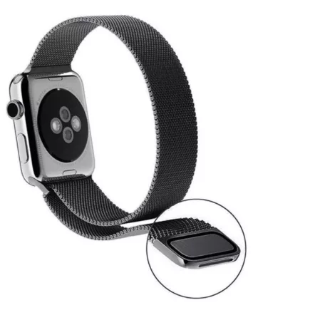 Milánó Gold Fém Óraszíj Apple Watch 38/40/41 - mágneses