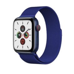   Milánó Blue Fém Óraszíj Apple Watch 42/42/45/49 - mágneses