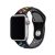 Sports Wear Black-Rainbow Szilikon Óraszíj Apple Watch 38/40/41
