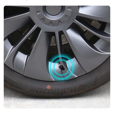 Tesla Model Y turbin dísztárcsa 19" - 4db - matt fekete