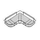 Rozsdamentes acél fürdőszoba polc 2 db öntapadós felfogatóval