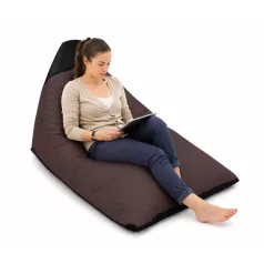 Gamer special XL babzsák  - barna-fekete