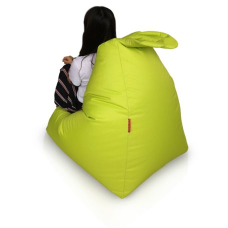 BUNNY a barátod gyermek babzsákfotel  - lime