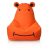 HIPPO a víziló gyermek babzsákfotel - narancs