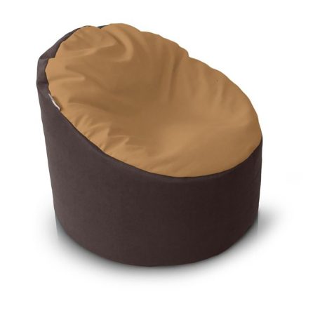 Gyermek babzsákfotel - camel-barna