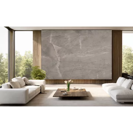 3 m x 60 cm-es öntapadós PVC fali paneltekercs barna márvány mintával