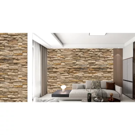3 m x 60 cm-es öntapadós PVC fali paneltekercs - Mediterrán