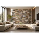 3 m x 60 cm-es öntapadós PVC fali paneltekercs - Palermo