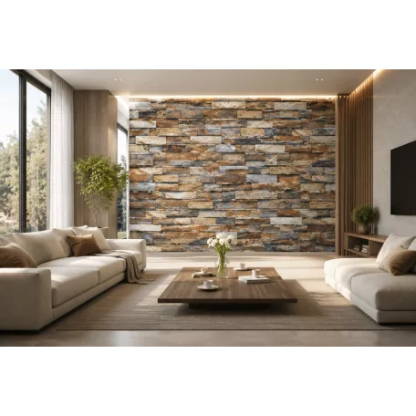 3 m x 60 cm-es öntapadós PVC fali paneltekercs - Palermo