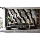 3 m x 60 cm-es öntapadós PVC fali paneltekercs - Milano