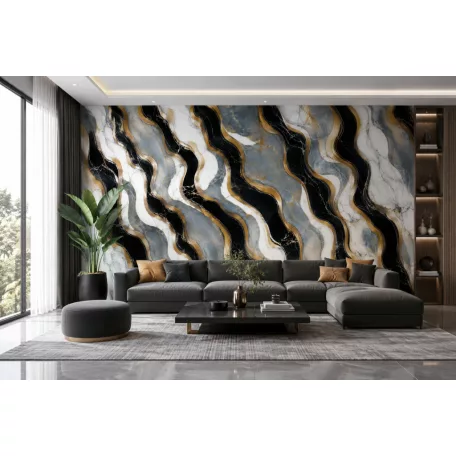 3 m x 60 cm-es öntapadós PVC fali paneltekercs - Milano