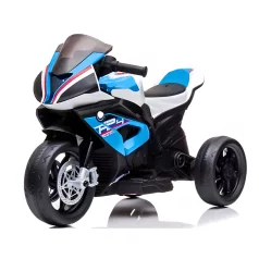   Elektromos motorkerékpár gyerekeknek - fekete-kék színben - 380W