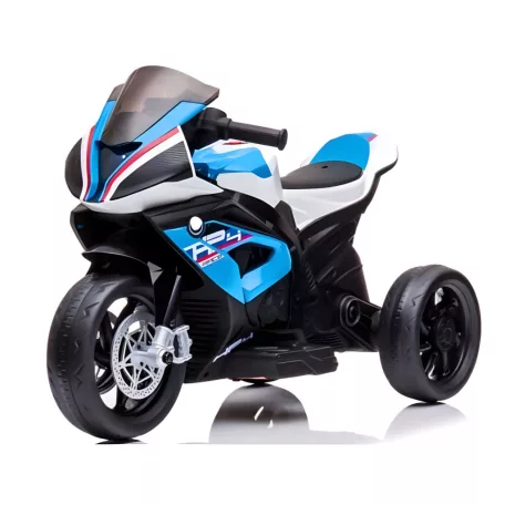 Elektromos motorkerékpár gyerekeknek - fekete-kék színben - 380W