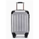 National Traveller keményfalú kerekes kabinbőrönd - 55 x 22 x 35 cm - minden légitársasághoz - szürke