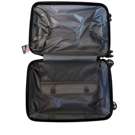 National Traveller keményfalú kerekes kabinbőrönd - 55 x 22 x 35 cm - minden légitársasághoz - rose gold színben