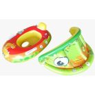 Felfújható úszógumi gyerekeknek napellenzővel – dinoszauruszos mintával - 70 cm