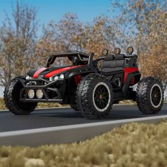   Elektromos terepjáró gyerekeknek 12V akkumulátorral, LED világítással