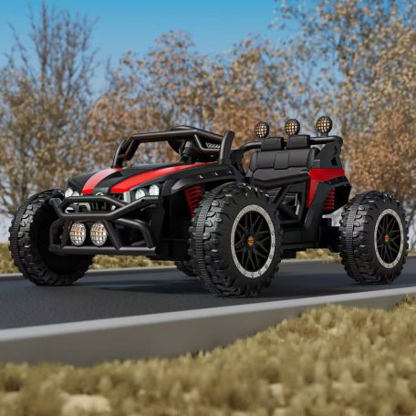 Elektromos terepjáró gyerekeknek 12V akkumulátorral, LED világítással