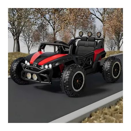 Elektromos terepjáró gyerekeknek 12V akkumulátorral, LED világítással