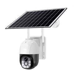   Napelemes FULL HD 1080P kültéri biztonsági Wi-Fi kamera automatikus követő funkcióval