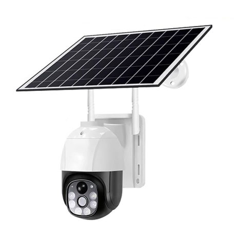 Napelemes FULL HD 1080P kültéri biztonsági Wi-Fi kamera automatikus követő funkcióval