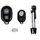 4az1-ben állítható távirányítós tripod telefonokhoz, tabletekhez, fényképezőkhöz és webkamerákhoz