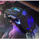 Weibo S10 gamer optikai 6 gombos egér LED-ekkel - 3200 dpi