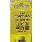 8x210 mm SDS ütvefúrószár – erős, precíz és tartós megoldás betonhoz és falazathoz