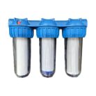 Tripla vízszűrő mosható szűrőbetétekkel, 3/4"