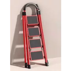 Összecsukható 4 lépcsőfokos alumínium létra