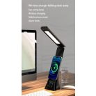 3az1-ben asztali lámpa, telefontöltő és óra - 15 W