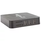 Smart TV BOX multimédia lejátszó távirányítóval - android, 4k 