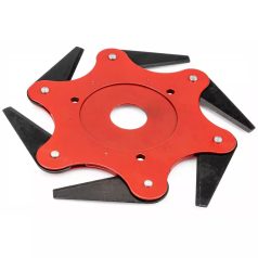 6 fémkéses vágótárcsa fűkaszához - 250 mm