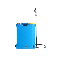 Akkus háti permetező, 16 l / 4 különböző fejjel