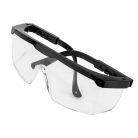 Védőszemüveg, víztiszta lencsékkel, állítható szárral - könnyű munkavédelmi szemüveg