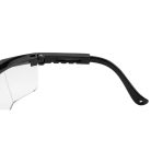 Védőszemüveg, víztiszta lencsékkel, állítható szárral - könnyű munkavédelmi szemüveg