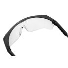 Védőszemüveg, víztiszta lencsékkel, állítható szárral - könnyű munkavédelmi szemüveg