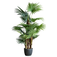 Mű pálmafa cserépben - 120 cm - Selena