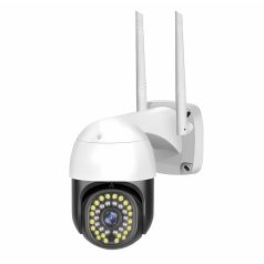   Kültéri Wi-Fi-s vízálló biztonsági kamera automatikus mozgáskövetéssel