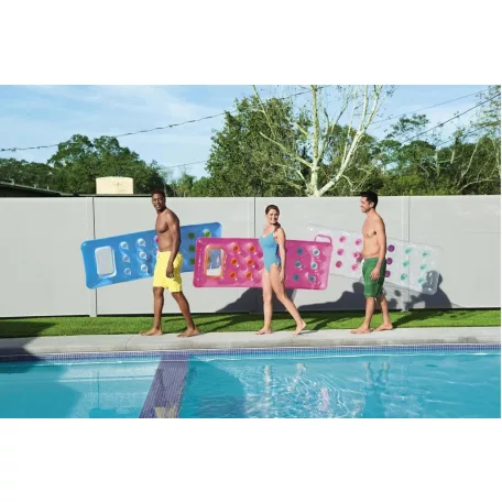 Felfújható úszómatrac - 170 cm x 70 cm - kék színben