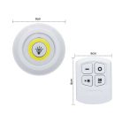 Öntapadós 3 lámpás szett - távirányítóval