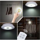 Öntapadós 3 lámpás szett - távirányítóval