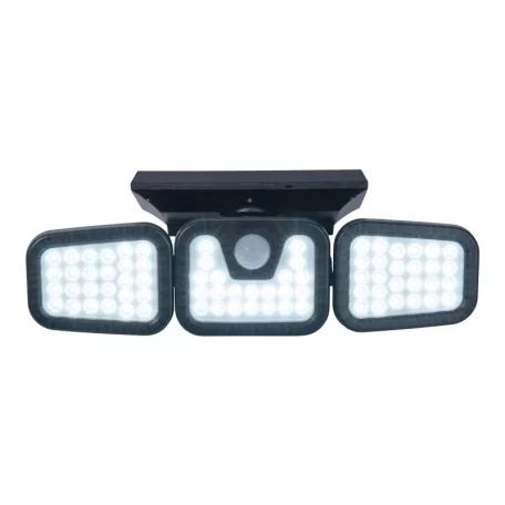 Napelemes mozgásérzékelős kültéri világítás, extra nagy fényerővel