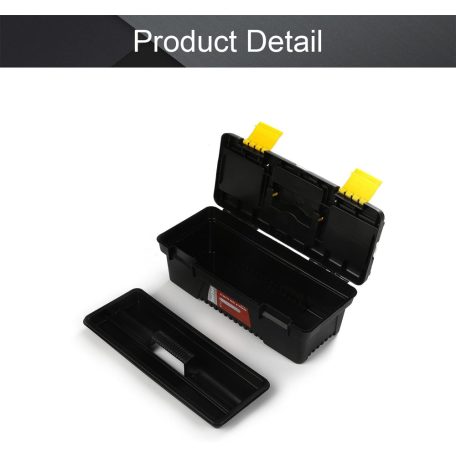 L 33 cm x 16 cm x 13 cm tartós strapabíró műanyag szerszámosláda