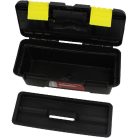 XXL 38 cm x 20 cm x 18 cm tartós strapabíró műanyag szerszámosláda