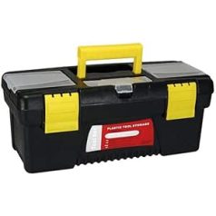   XXXL 39,5 cm x 23,5 cm x 17,5 cm tartós strapabíró műanyag szerszámosláda