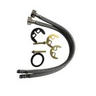 Egykaros hideg-melegvizes mosdó csaptelep - króm