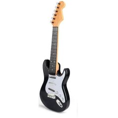 Fekete-fehér játék elektromos gitár gyerekeknek