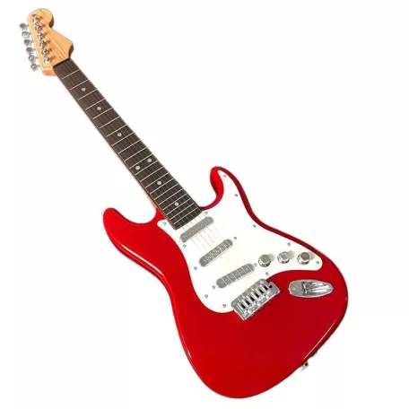 Piros-fehér játék elektromos gitár